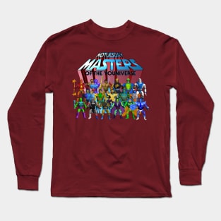 Motuesday Youniverse figures Long Sleeve T-Shirt